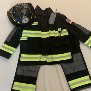 Firefighter Kids Costume